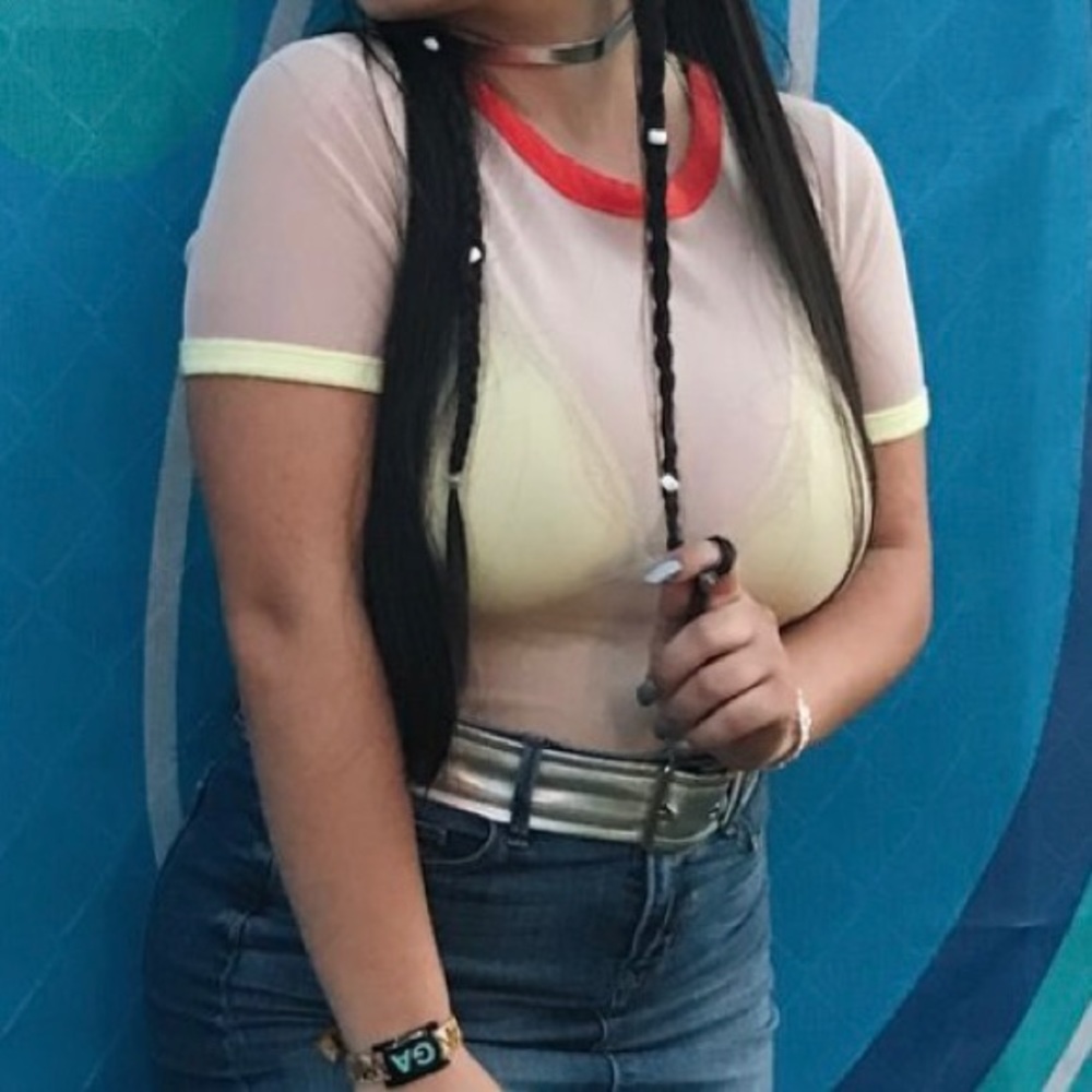 See through mesh bodysuit festival forever 21